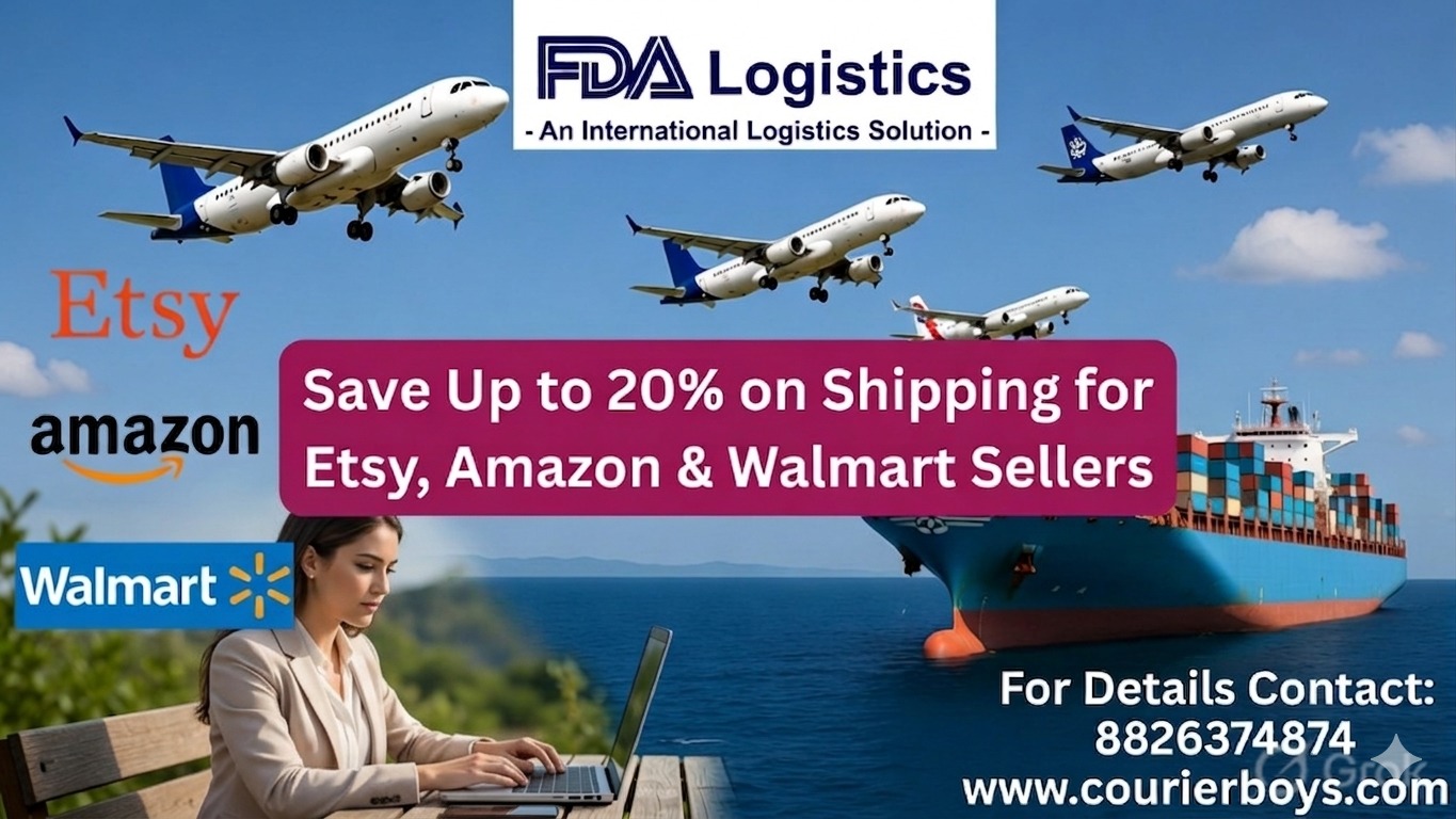 Best International Courier Services from India in 2026: Save Up to 20% on Shipping for Etsy, Amazon & Walmart Sellers